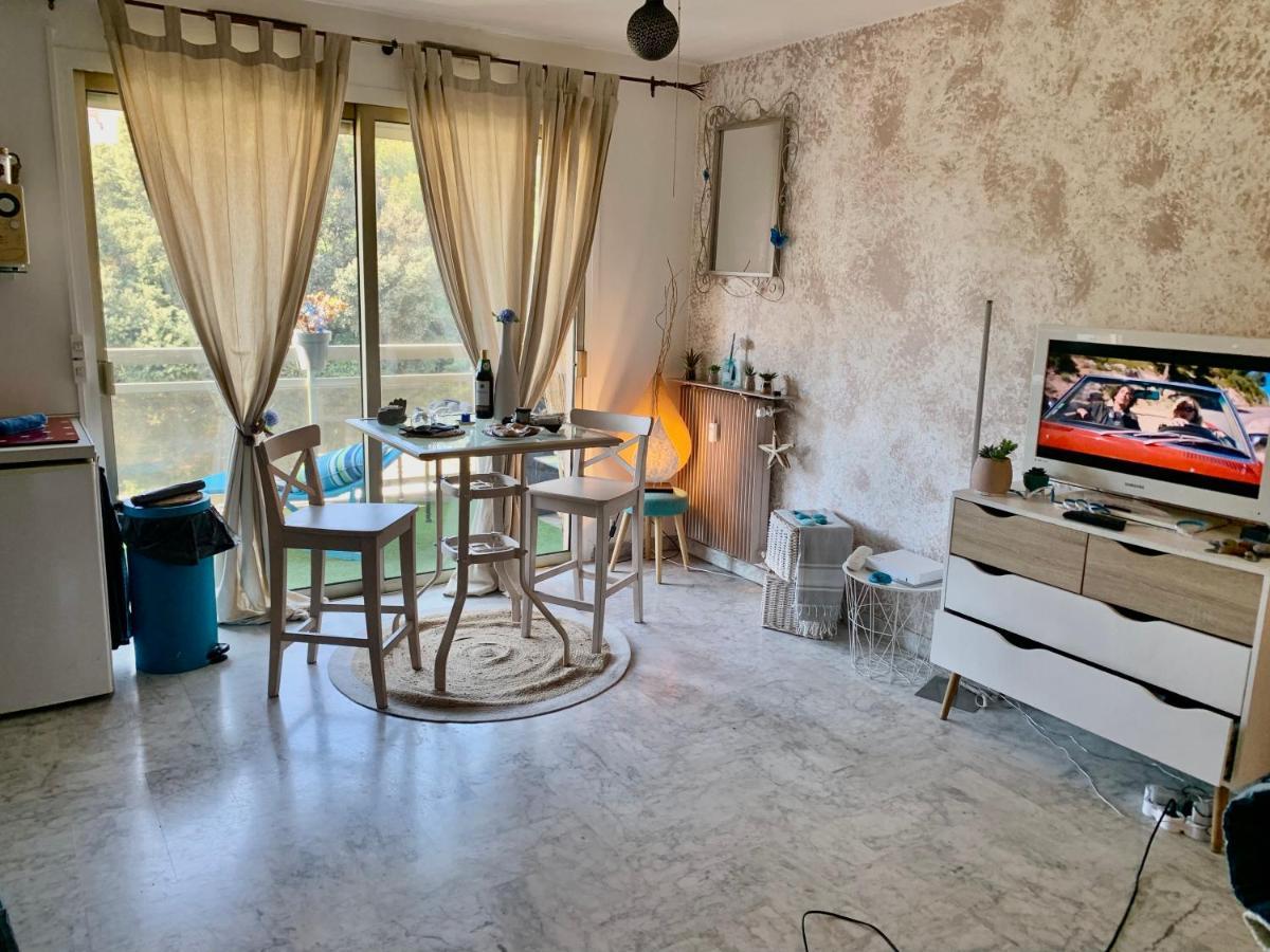 Luxurious Studio In Cannes 450M From Sea With Terrace And Air Conditioning And Private Parking Екстер'єр фото